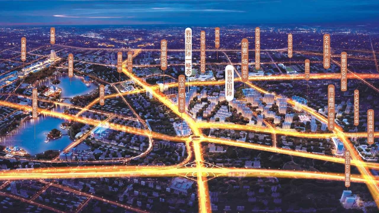 中国铁建·万科翡翠国际效果图