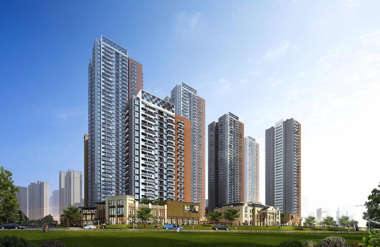 中国铁建·万科翡翠国际效果图