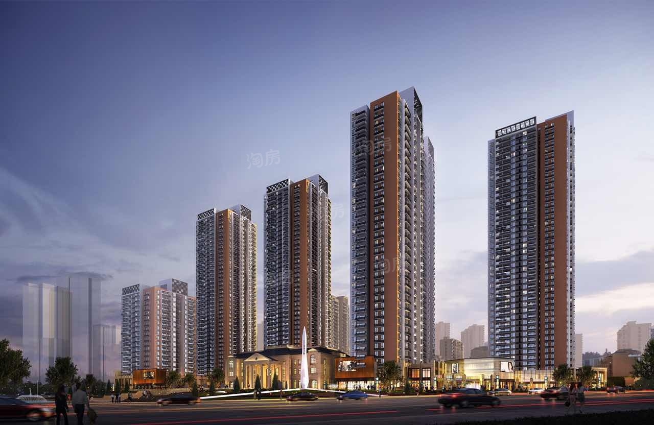 中国铁建·万科翡翠国际效果图