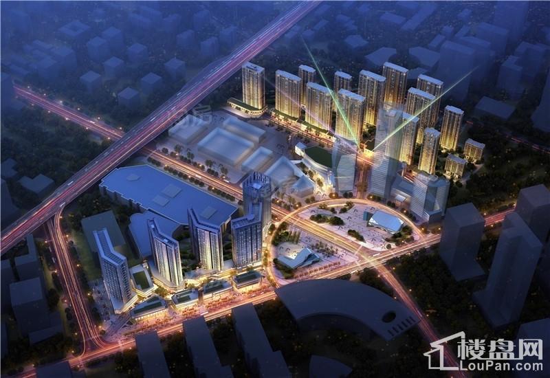 信地城市广场效果图