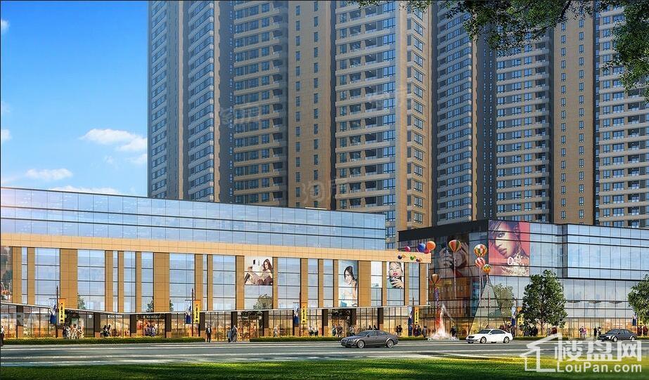 信地城市广场效果图