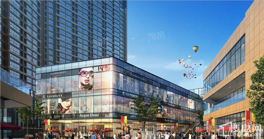 信地城市广场效果图