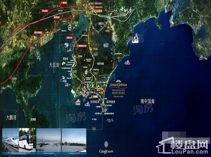 檀悦豪生度假酒店位置图