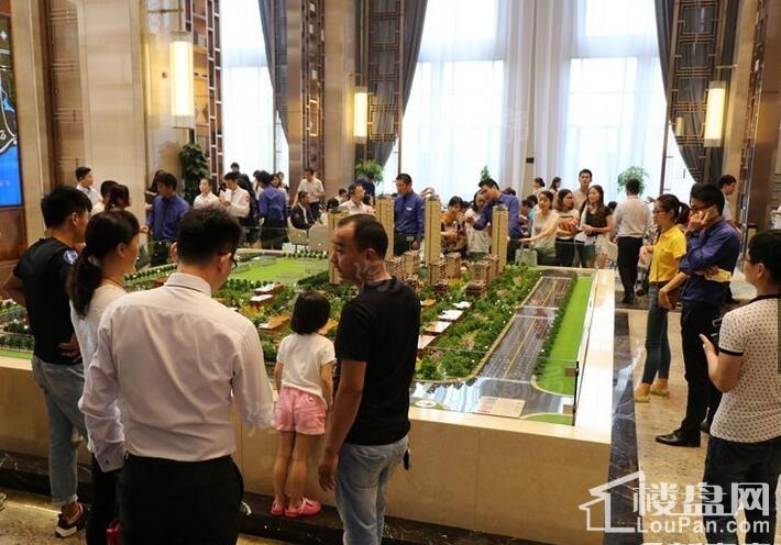 文一豪门金地实景图