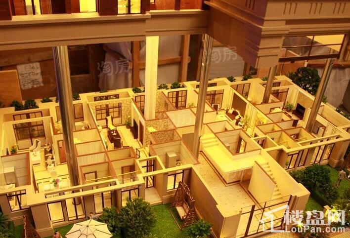 文一豪门金地实景图