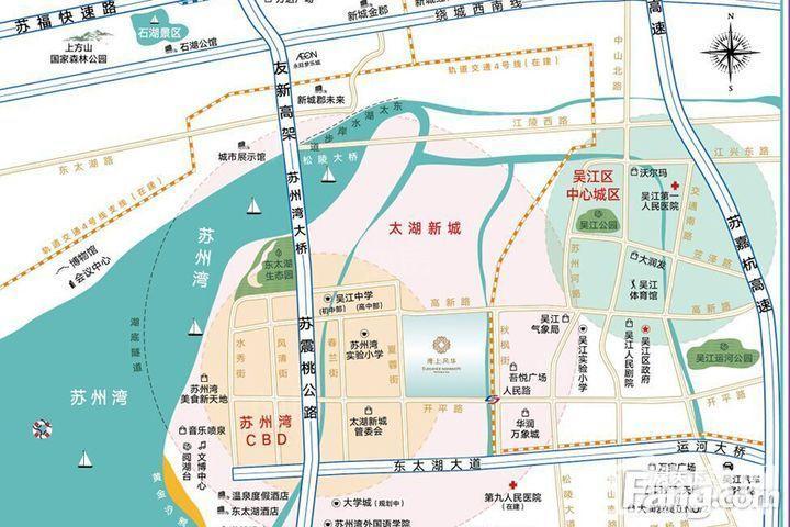 湾上风华位置图