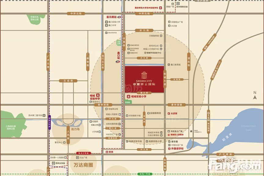 中粮祥云国际位置图