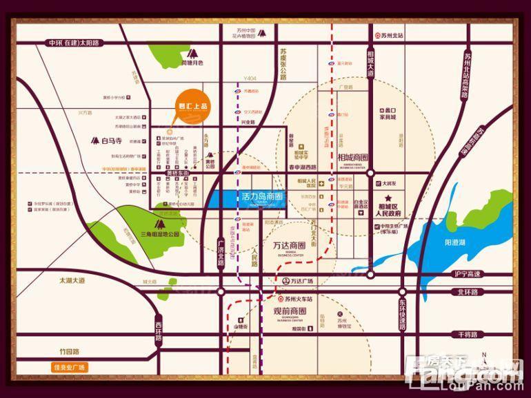 佳兆业君汇上品位置图