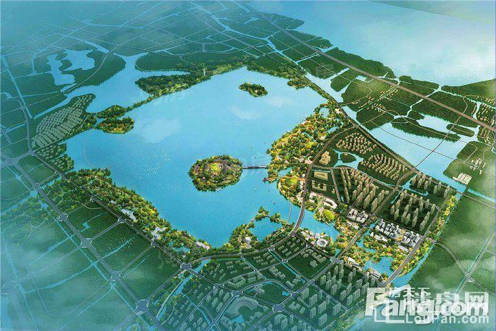 一湾湖墅效果图