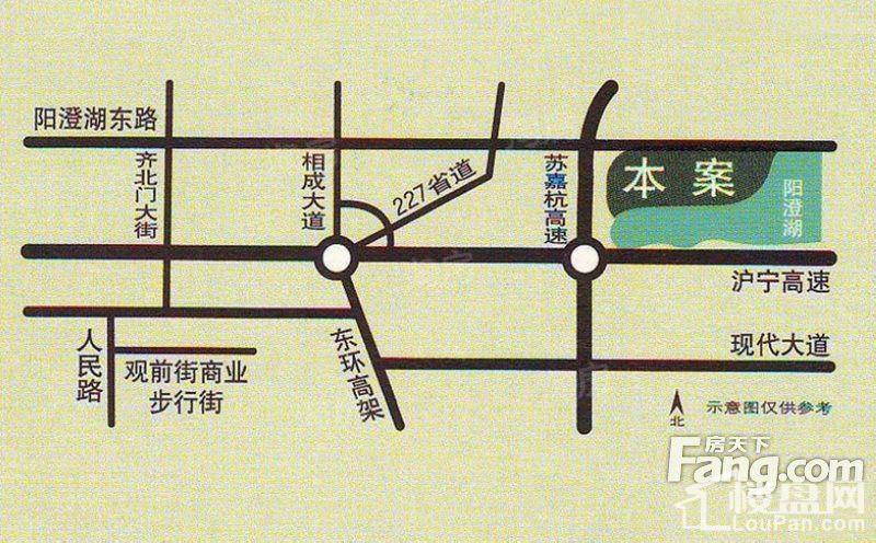 银丽高尔夫公寓位置图