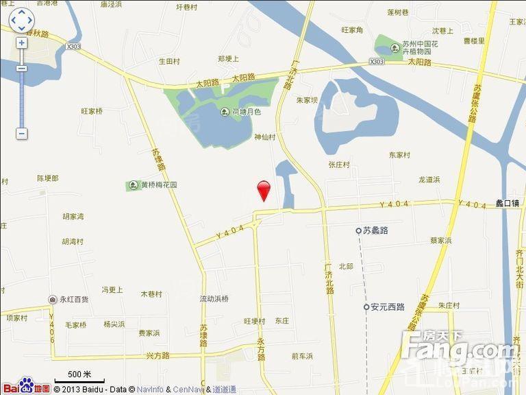 荷美名邸位置图