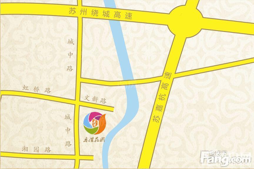 乐澄花园位置图