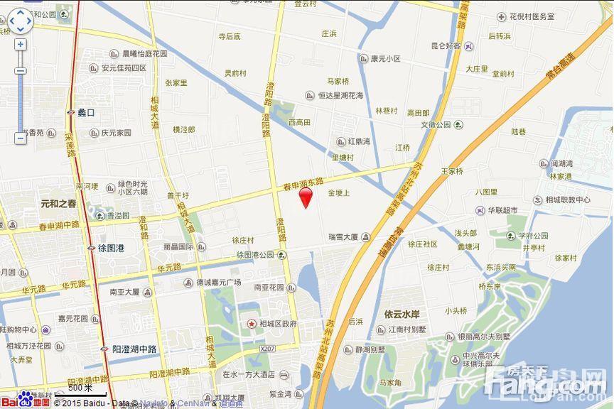 华润红橡世家位置图