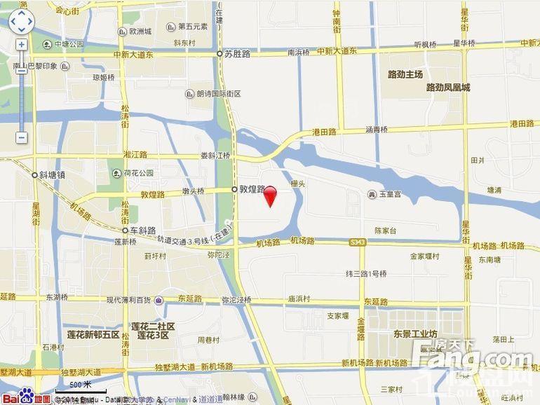 中南锦苑位置图