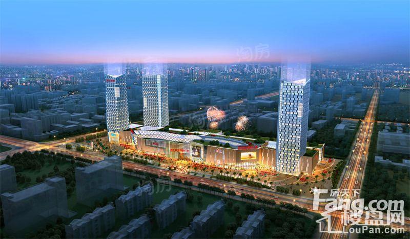 新区港龙城市商业广场效果图