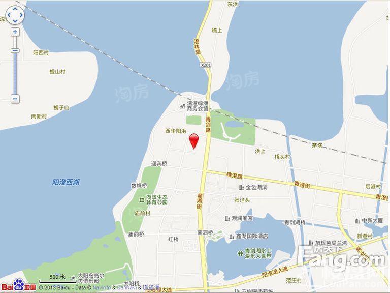 苏州中信森林湖位置图