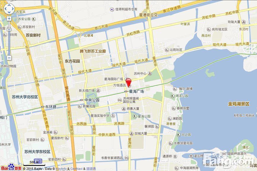 明天翔国际大厦位置图