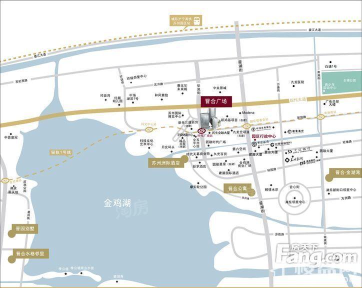 晋合广场位置图