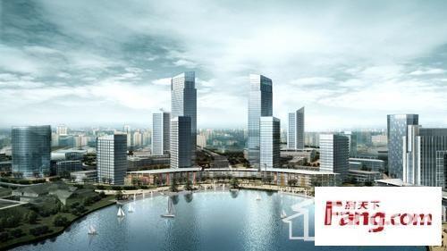 建屋紫金东方效果图