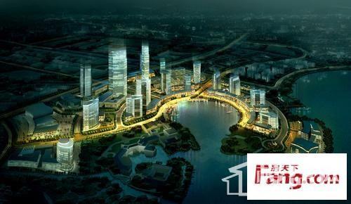 建屋紫金东方效果图