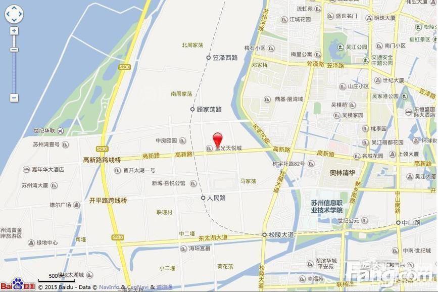 蓝光天悦城位置图