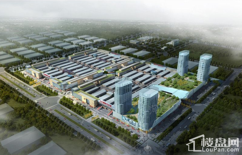 上亿国际汽车城效果图