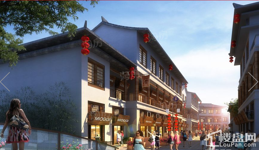 汉唐湖坊街效果图