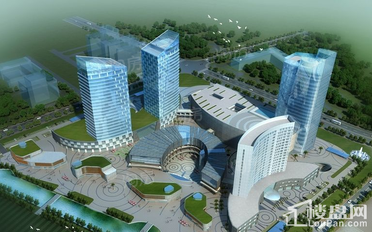 金鹰商业中心效果图