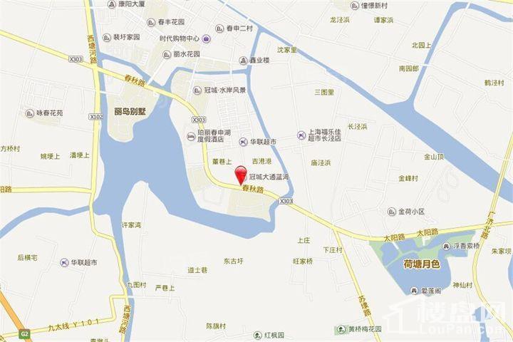 黄埭中翔生活广场位置图