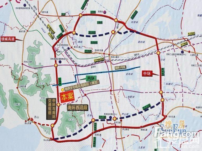 大运城位置图