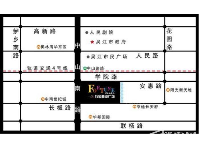 万宝财富广场位置图