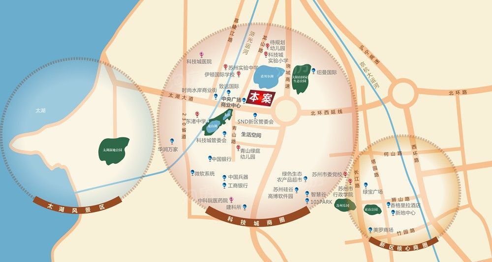 望湖湾位置图