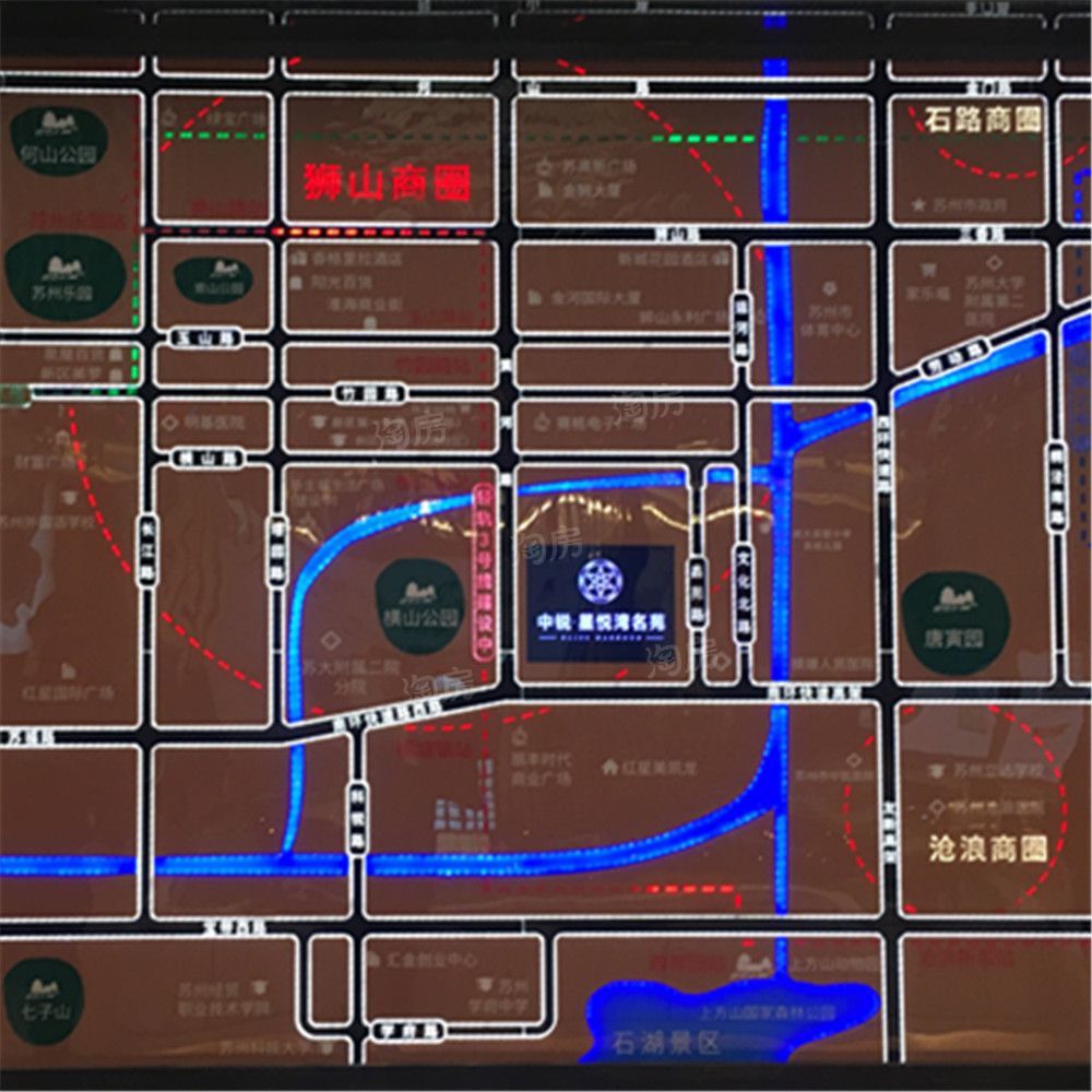 中锐星悦湾名苑位置图
