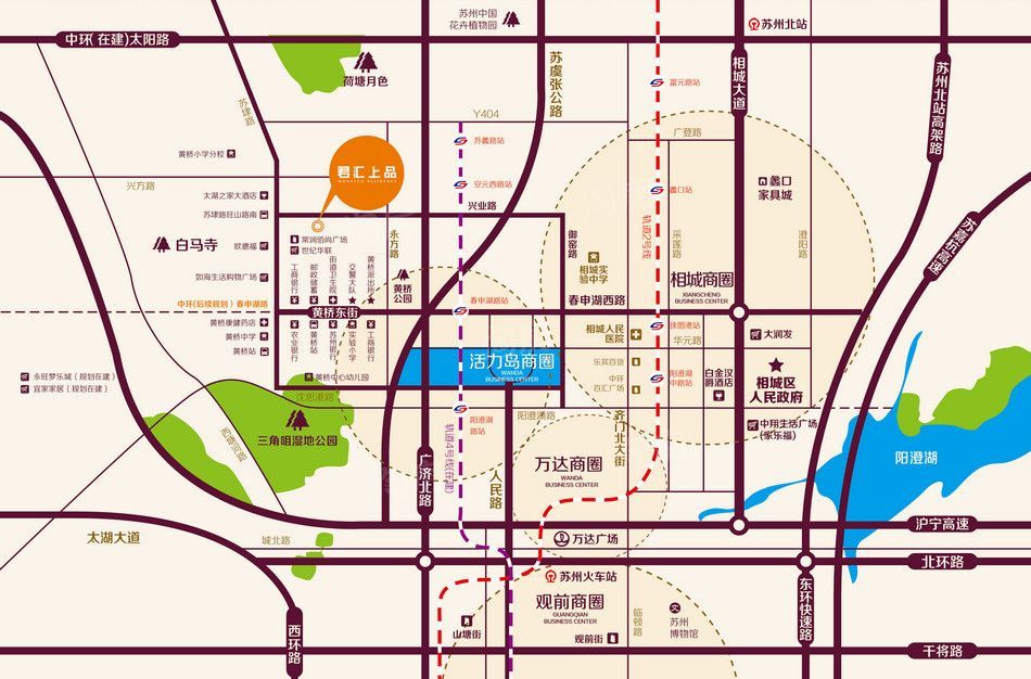 佳兆业君汇上品位置图