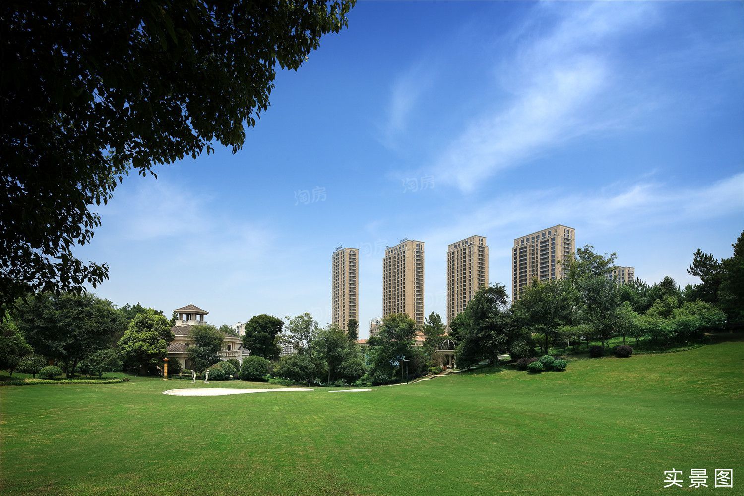 蓝湾上林院实景图