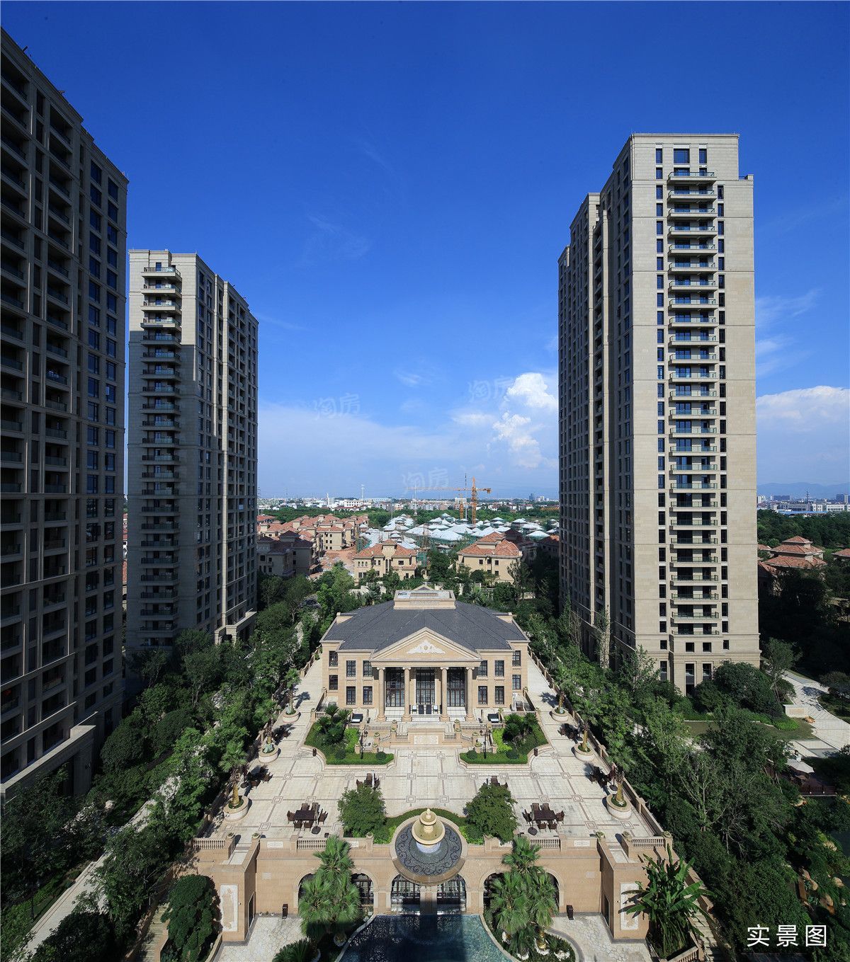 蓝湾上林院实景图