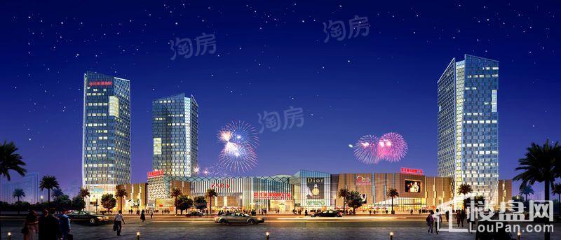 新区港龙城市商业广场效果图