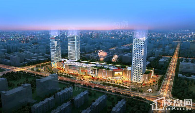 新区港龙城市商业广场效果图