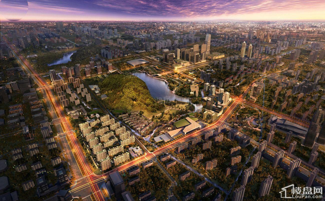 龙湖狮山原著效果图