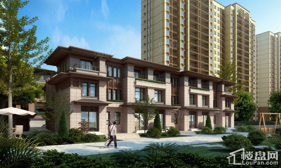 东渡湖韵青城花园效果图