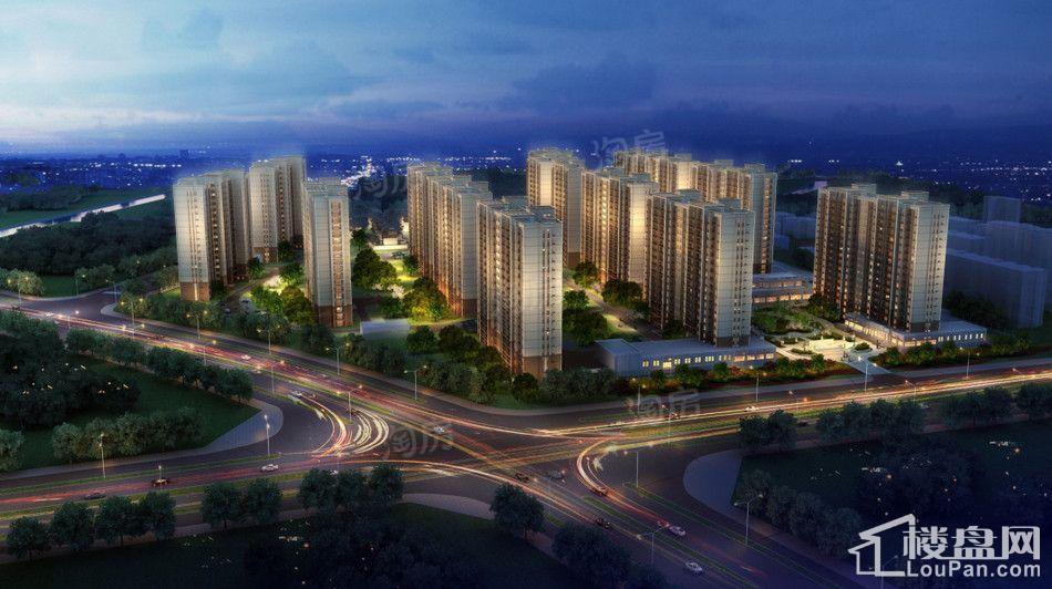 东渡湖韵青城花园效果图