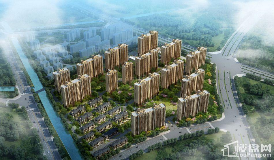 东渡湖韵青城花园效果图