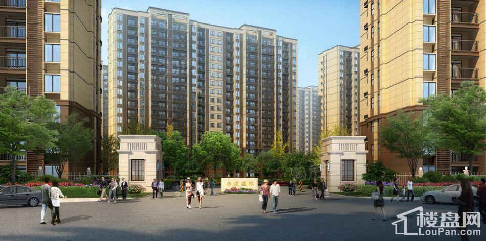 东渡湖韵青城花园效果图