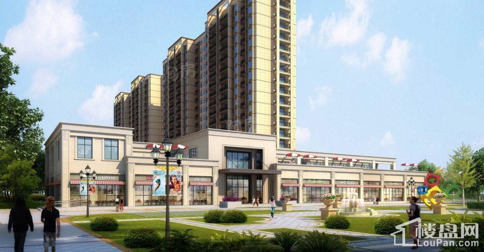 东渡湖韵青城花园效果图