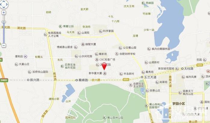 中煤西城广场实景图