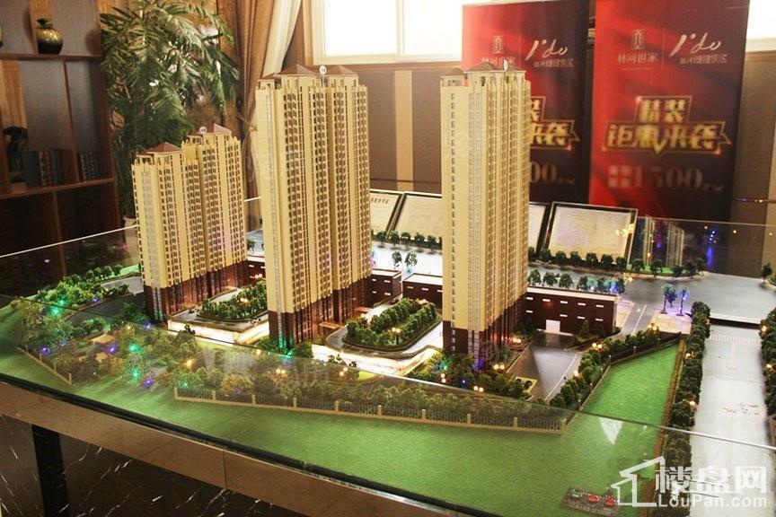 林河春天2期爱度筑区实景图