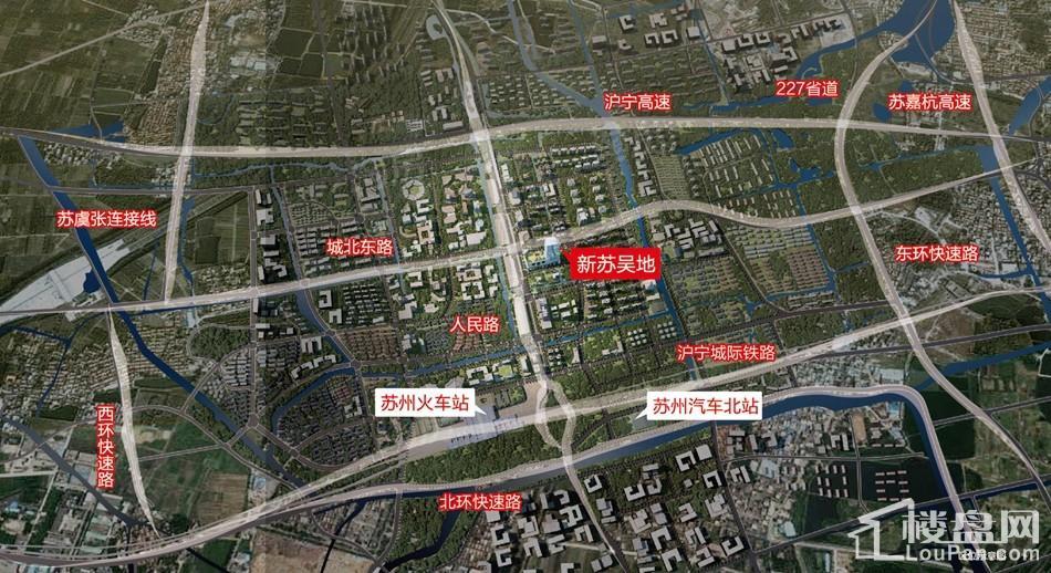 新苏吴地中心位置图