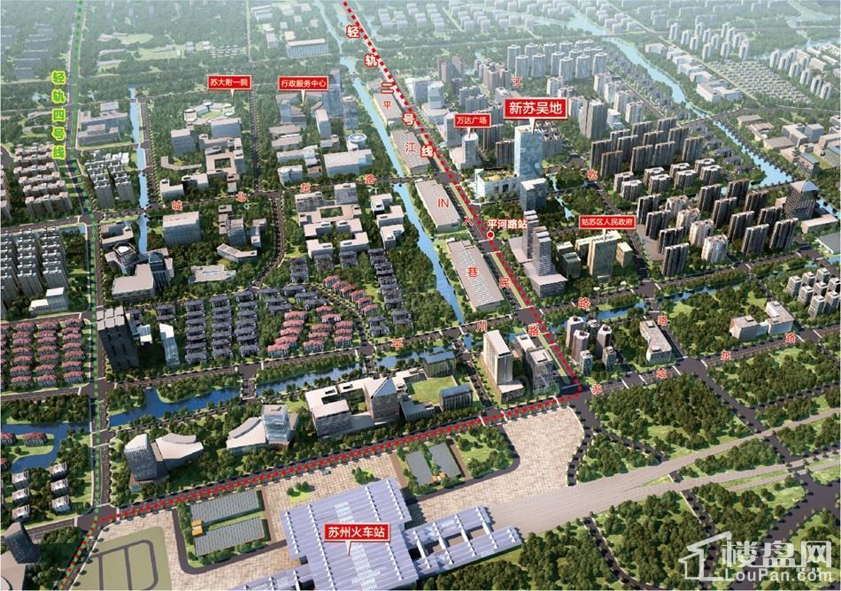 新苏吴地中心位置图