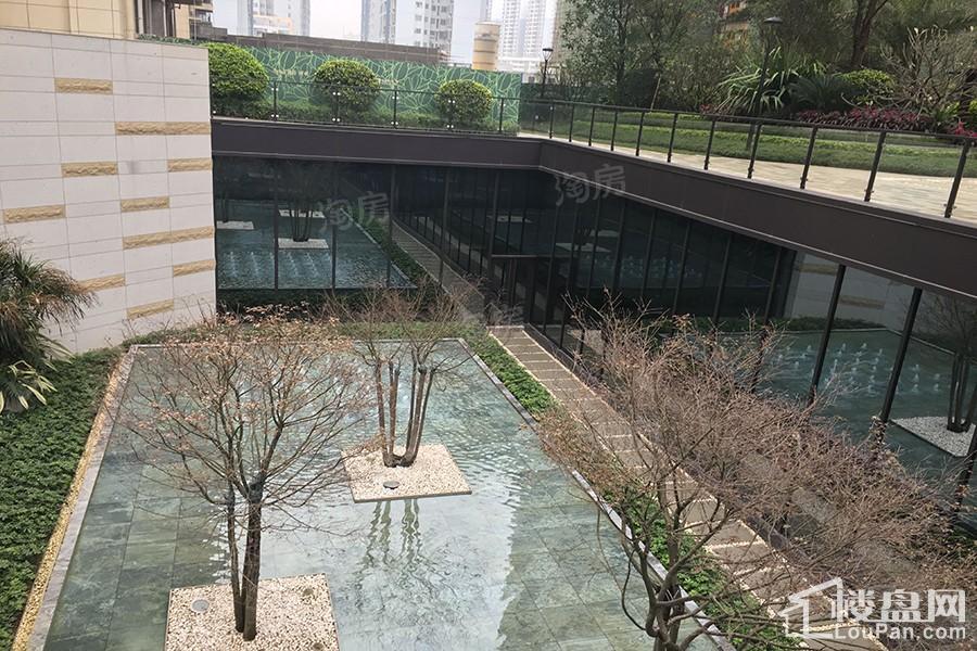 绿地中央广场实景图