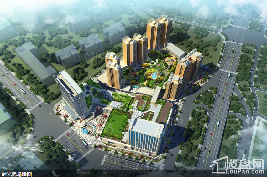 华龙太乙城时光界效果图